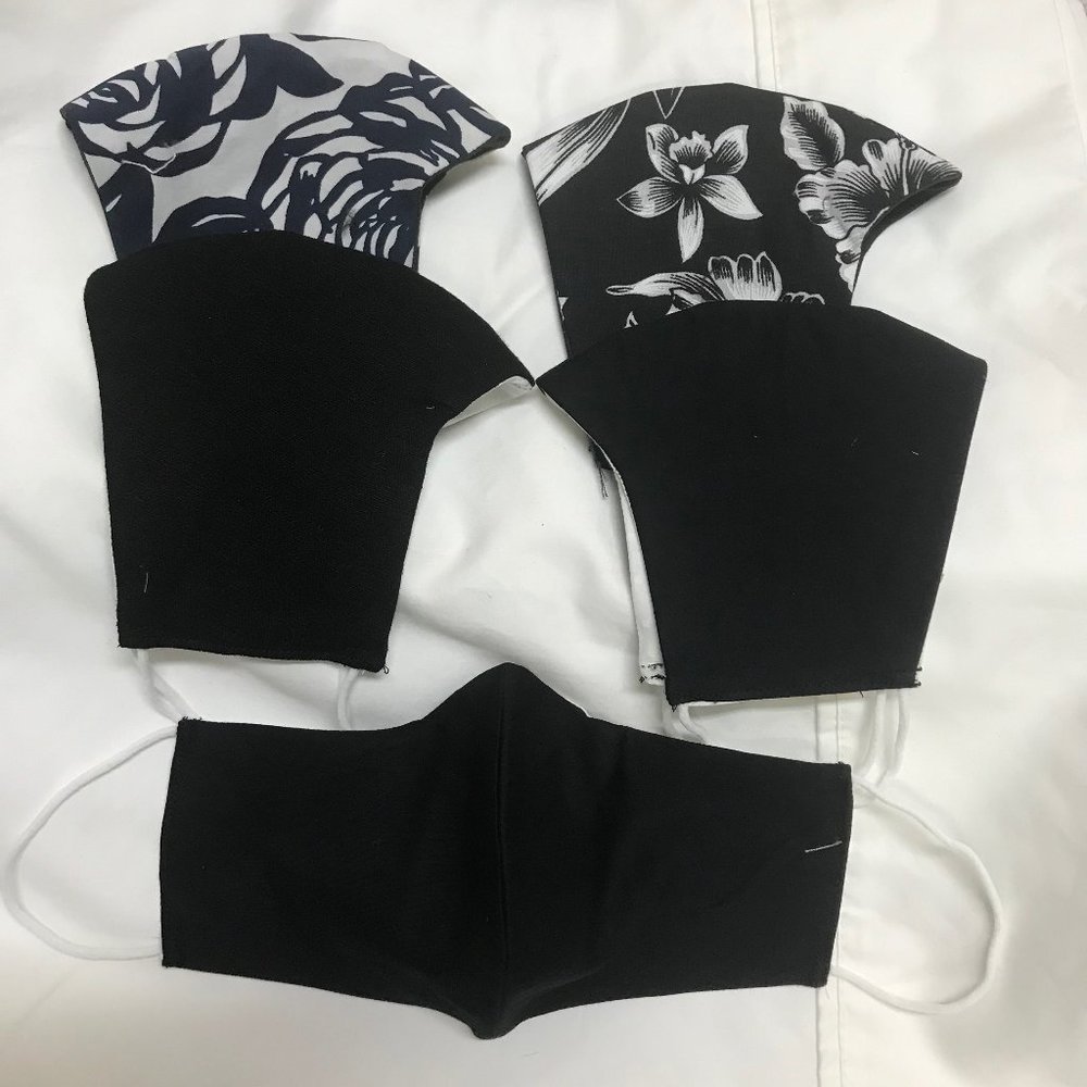 5 for $20 Face Masks lot 100% cotton elastic-loop